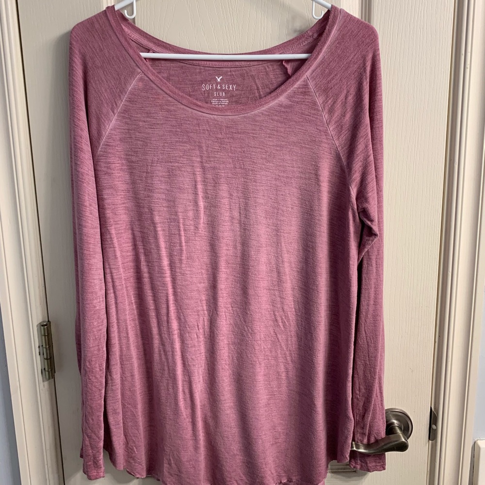 Pink Long Sleeve Tee